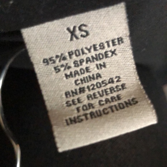 Current Affair Black Racerback Tank -XSmall - Picture 6 of 6